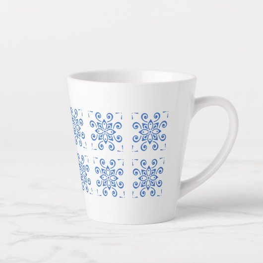 Tasse Latte Simple Azulejo  (Droite)