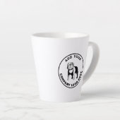 Tasse Latte Simple Business Logo Modern Promotional (Angle droit)
