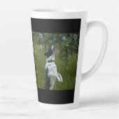 Tasse Latte Simple Custom Two Photo (Droite)