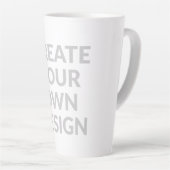 Tasse Latte Simplement - Créez votre propre (Angle droit)