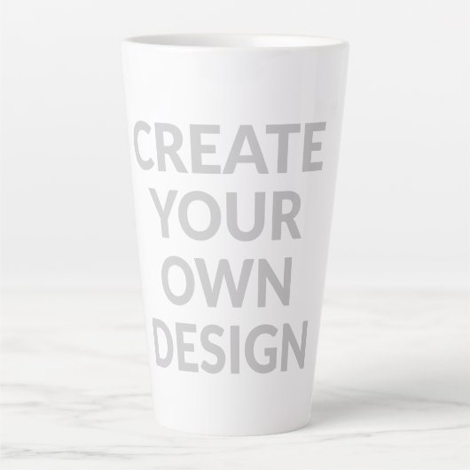 Tasse Latte Simplement - Créez votre propre (Devant)