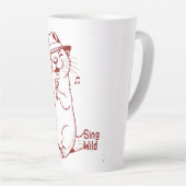 Tasse Latte Sing Wild (Angle droit)