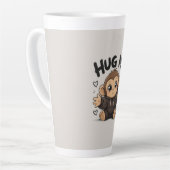 Tasse Latte Singe câlin (Angle gauche)