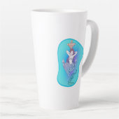 Tasse Latte Sirène et Ancre (Angle droit)