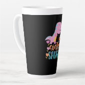 Tasse Latte Sistersaurus Soeur Saurus Filles (Angle gauche)