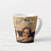 Tasse Latte Sistine Madonna Angels par Raphael Sanzio (Angle droit)