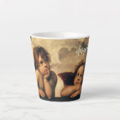 Tasse Latte Sistine Madonna Angels par Raphael Sanzio (Devant)