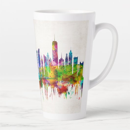 Tasse Latte Skyline de New York (Droite)