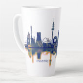 Tasse Latte Skyline Duisburg (Angle gauche)
