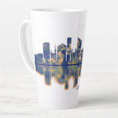 Tasse Latte Skyline Grand Rapids (Angle gauche)