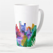 Tasse Latte Skyline Helsinki (Angle droit)