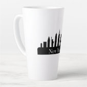 Tasse Latte Skyline New York (Angle gauche)