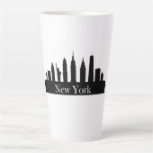 Tasse Latte Skyline New York (Devant)