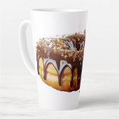 Tasse Latte SlipperyJoe's decadent donut covered thick glossy  (Angle gauche)