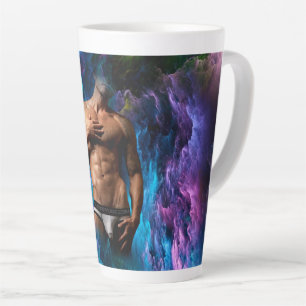 Tasse Latte SlipperyJoe's Homme sous-vêtements bulge violet bl