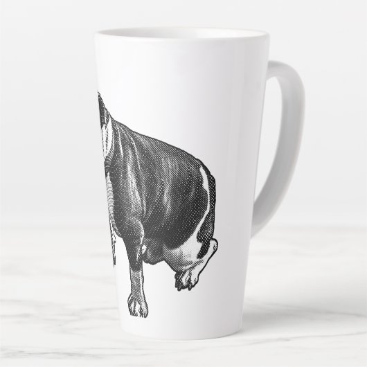 Tasse Latte Slow Comes Easy (Angle droit)