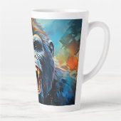 Tasse Latte Smiling gorilla (Droite)