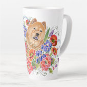 Tasse Latte SMOOOOTH GARDEN PATH lisse bouw latte muette (Angle droit)