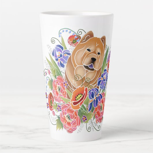 Tasse Latte SMOOOOTH GARDEN PATH lisse bouw latte muette (Devant)