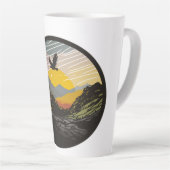 Tasse Latte Snowdonia (Angle droit)