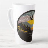 Tasse Latte Snowdonia (Angle gauche)
