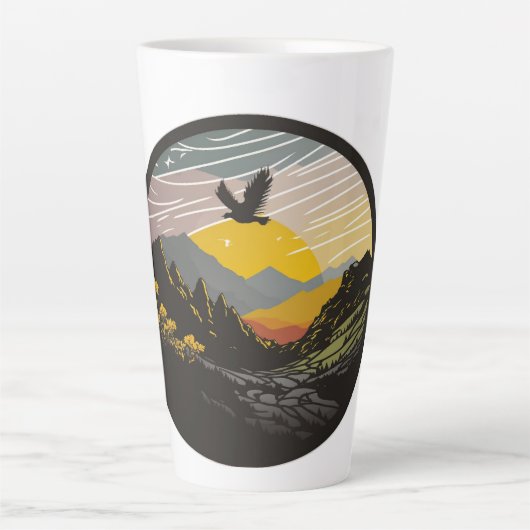 Tasse Latte Snowdonia (Devant)