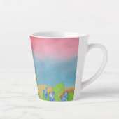 Tasse Latte Snowdrop & wren oiseau convoquer le printemps des  (Droite)