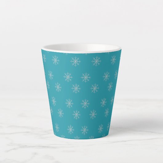Tasse Latte Snowflake (Devant)