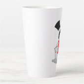 Tasse Latte Snowman Nez Touche Christmas Mug! (Devant)