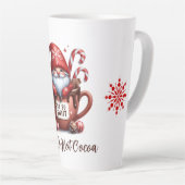 Tasse Latte So So Sweet Santa Gnome (Angle droit)