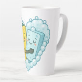 Tasse Latte Soapy Love - Éponge & Dish Soap (Angle droit)
