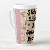 Tasse Latte Soeur des vaches flottantes (Angle gauche)