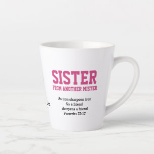 Tasse Latte SOEUR D'UN AUTRE MONogramme DE MISTRE