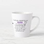 Tasse Latte Soeurs (Droite)