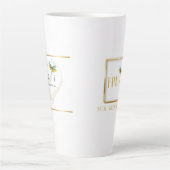 Tasse Latte Soins élégantsBien et prospérité (Devant)