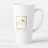 Tasse Latte Soins élégantsBien et prospérité (Droite)