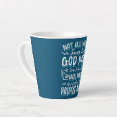 Tasse Latte Soins Infirmiers D'Hospice Pour Femmes Appelés (Angle gauche)