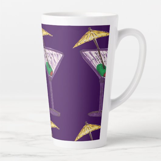 Tasse Latte Soirée Martini (Droite)