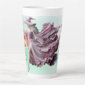 Tasse Latte Soirée sorcière Enchanter Halloween sorcière Latte (Devant)