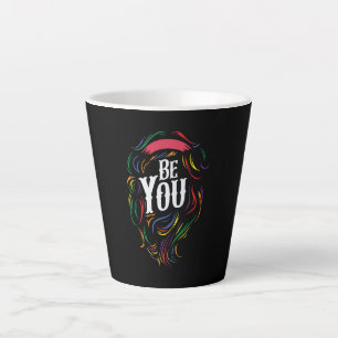 Tasse Latte Sois toi LGBTQ Arc en ciel GAY PRIDE
