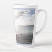 Tasse Latte Soleil Gloire À La Plage (Droite)