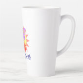 Tasse Latte Soleil, Papillon et Fleur (Droite)