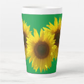 Tasse Latte Soleil tournesol (Devant)