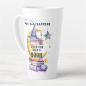 Tasse Latte Something Magical Happens When You Read A Book (Angle gauche)