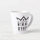 Tasse Latte Son Roi (Angle droit)