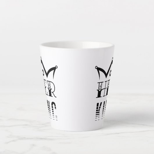 Tasse Latte Son Roi (Devant)