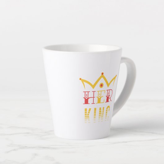 Tasse Latte Son Roi (Angle droit)