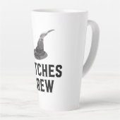 Tasse Latte Sorcières brasser | Bonne Halloween | Casquette de (Angle droit)