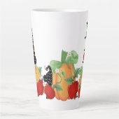 Tasse Latte Sortie de patchs citrouille (Devant)