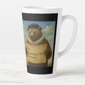 Tasse Latte Sortie, poursuivi par un ours citation de Shakespe